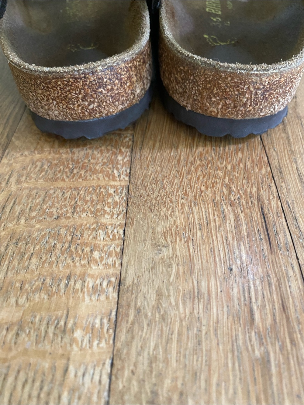Birkenstock Milano 36, Dark Brown Two-Strap Leather Sandals - Picture 14 of 17